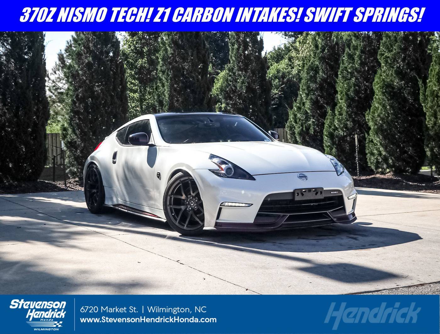 2017 Nissan 370Z NISMO Tech — Coupe — 45,738 mi — Wilmington, NC