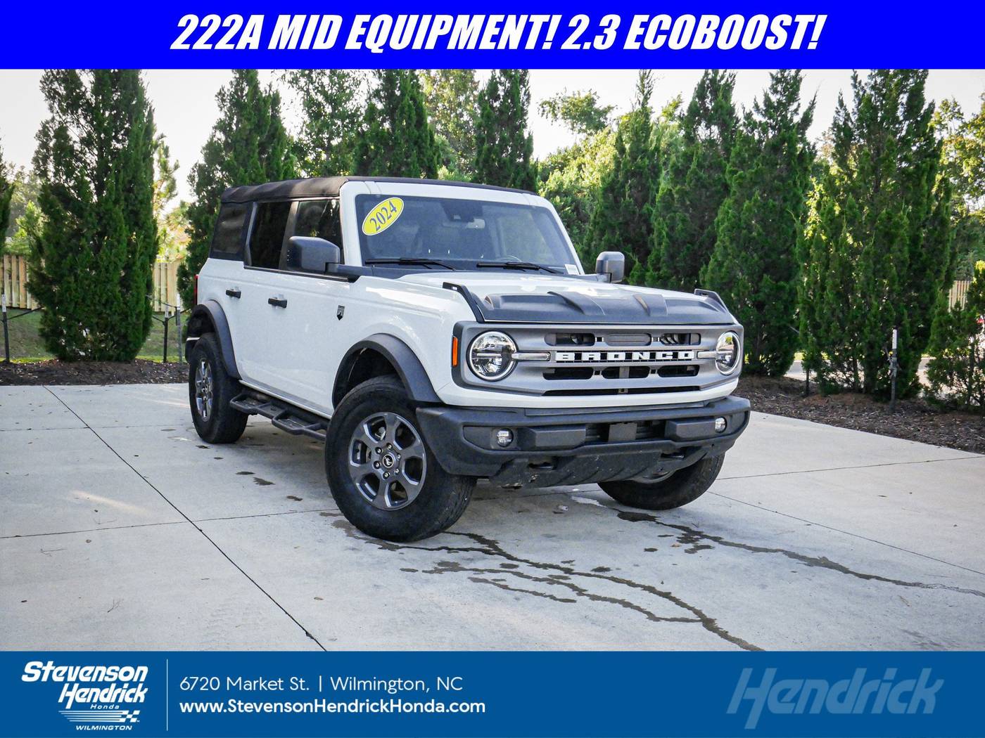 2024 Ford Bronco Big Bend — SUV — 20,225 mi — Wilmington, NC