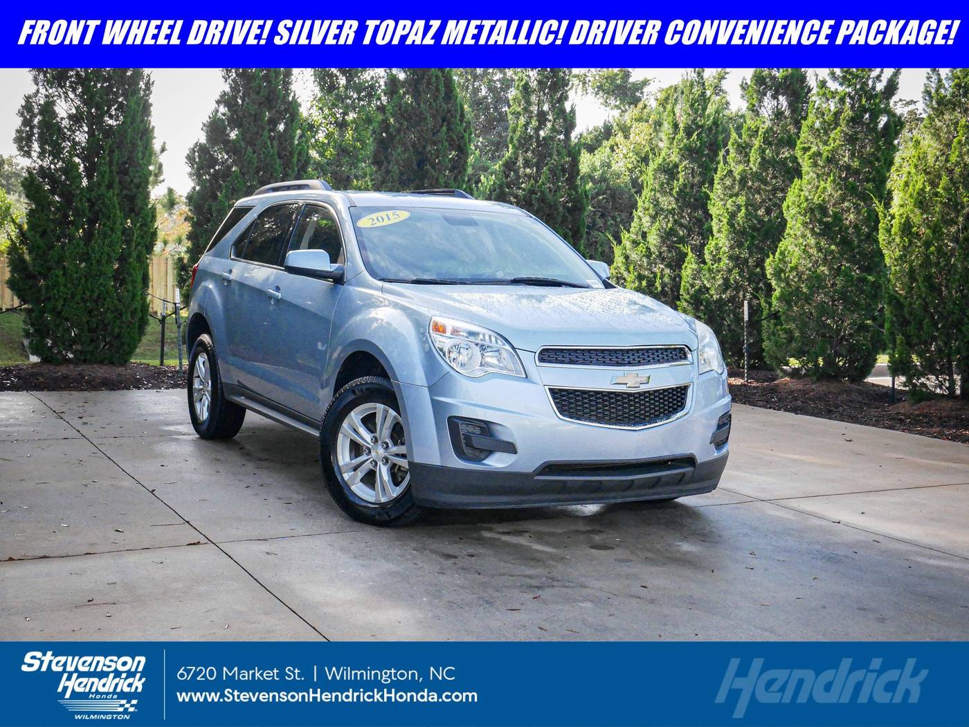 2015 Chevrolet Equinox LT — SUV — 63,687 mi — Wilmington, NC