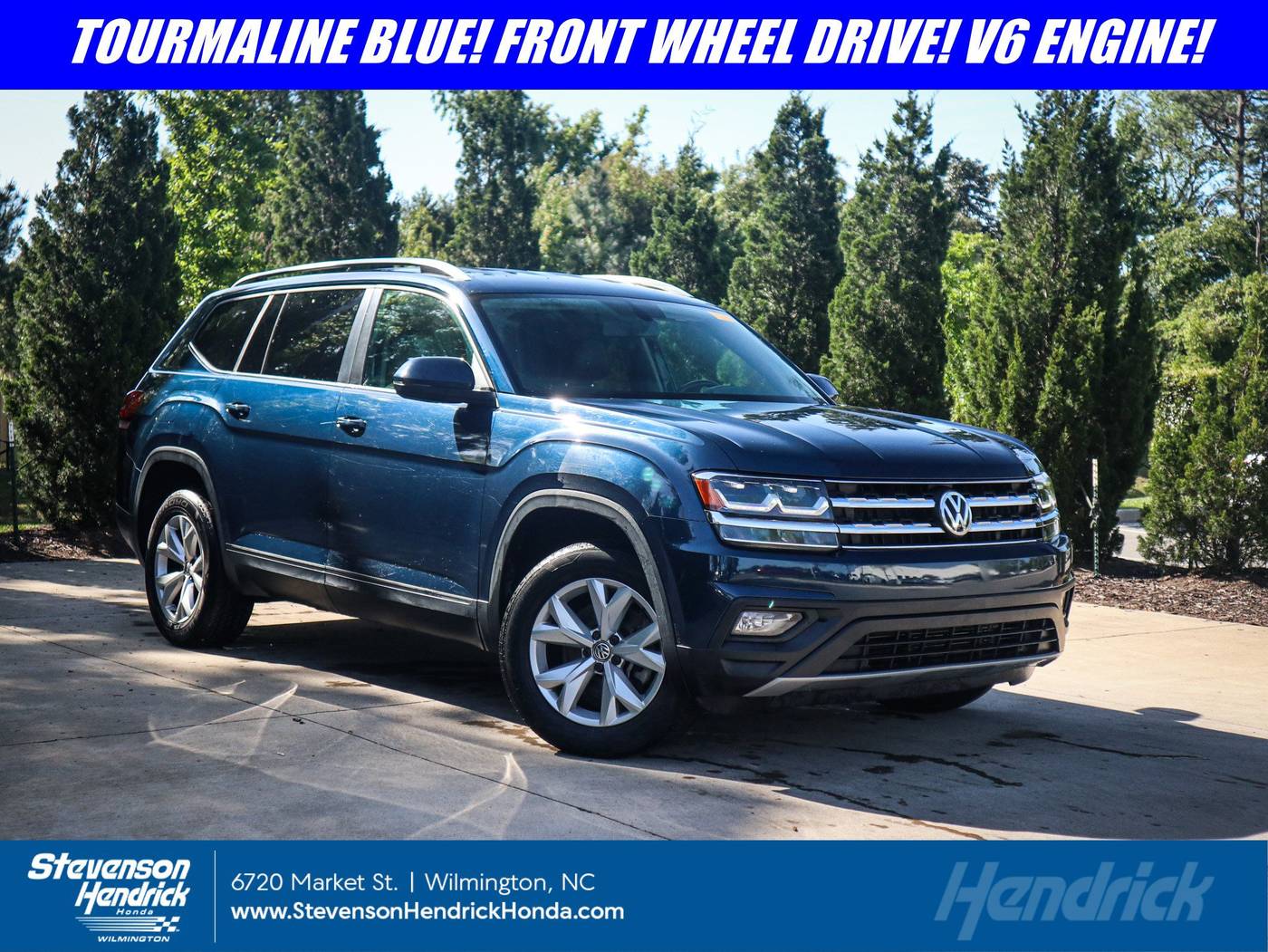 2019 Volkswagen Atlas SE — SUV — 105,858 mi — Wilmington, NC