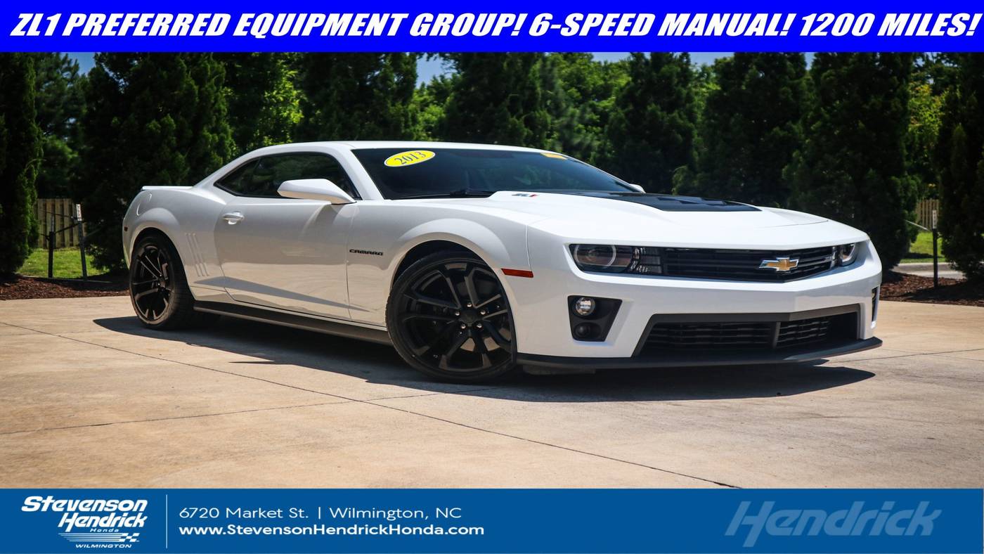 2013 Chevrolet Camaro ZL1 — Coupe — 1,200 mi — Wilmington, NC