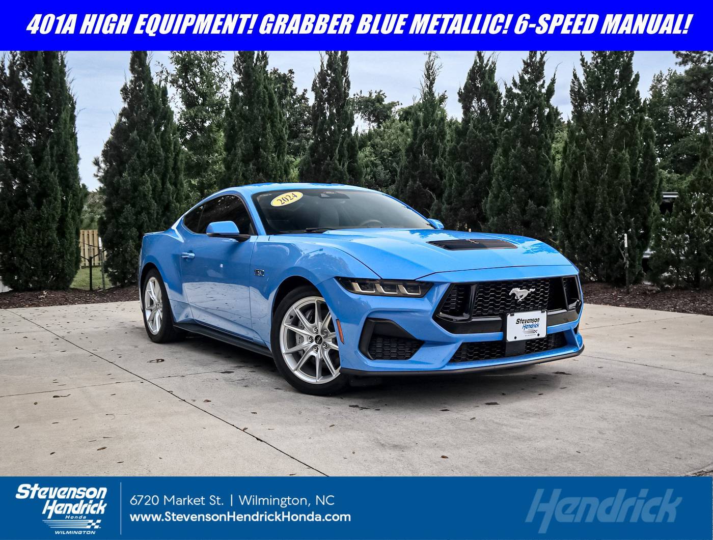 2024 Ford Mustang GT Premium — Coupe — 4,907 mi — Wilmington, NC
