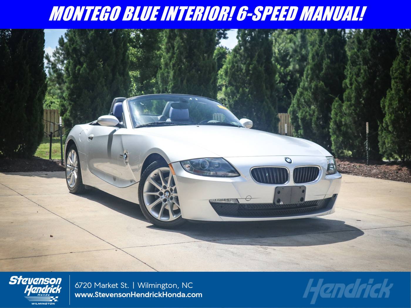 2006 BMW Z4 3.0i — Convertible — 27,818 mi — Wilmington, NC