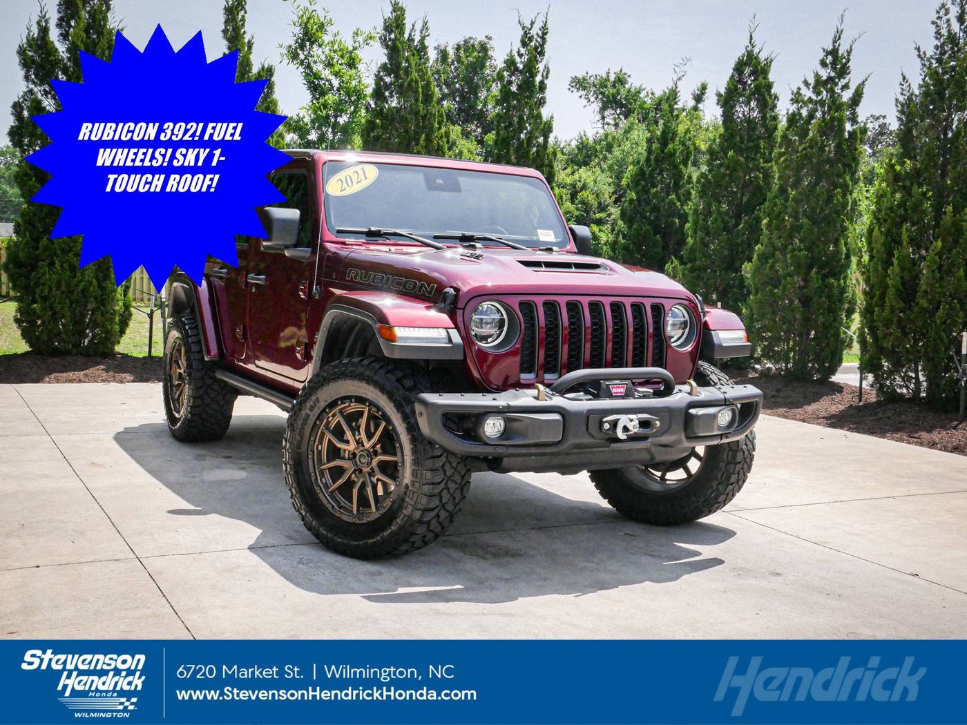 2021 Jeep Wrangler Rubicon 392 — SUV — 31,750 mi — Wilmington, NC