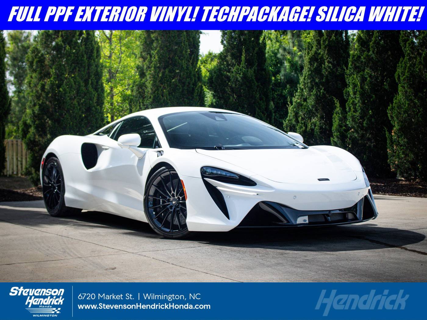 2025 McLaren Artura Standard — Coupe — 2,905 mi — Wilmington, NC