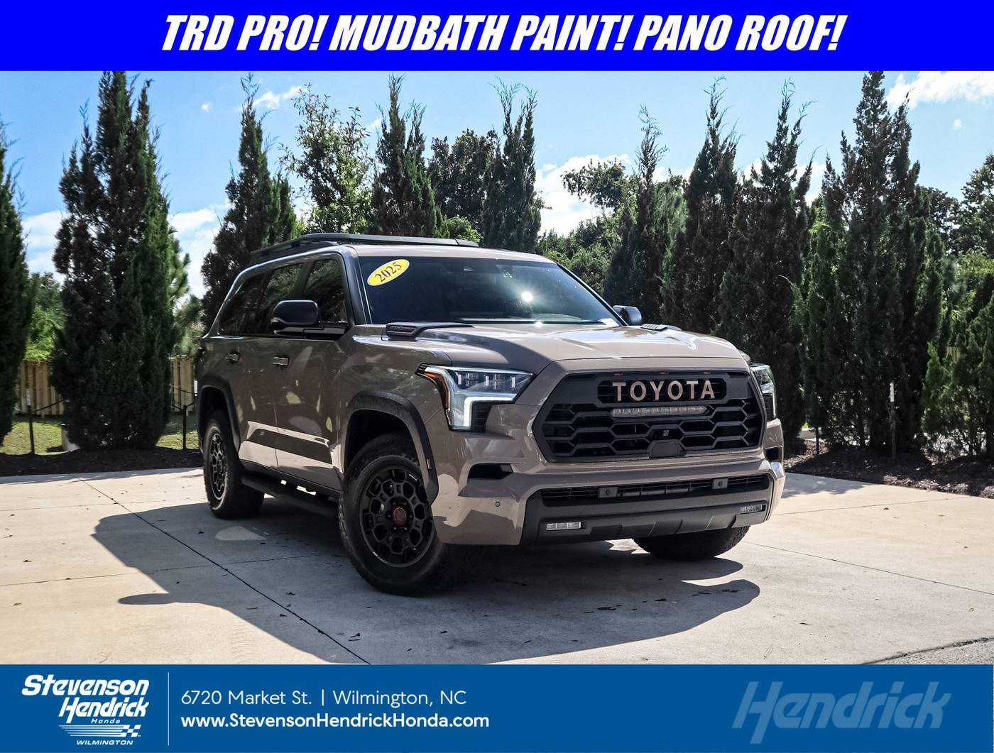 2025 Toyota Sequoia TRD Pro — SUV — 6,932 mi — Wilmington, NC