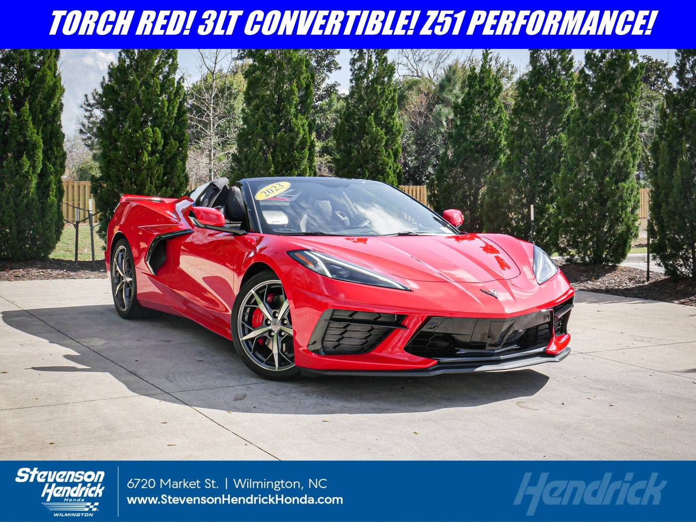 2023 Chevrolet Corvette 3LT — Convertible — 3,891 mi — Wilmington, NC