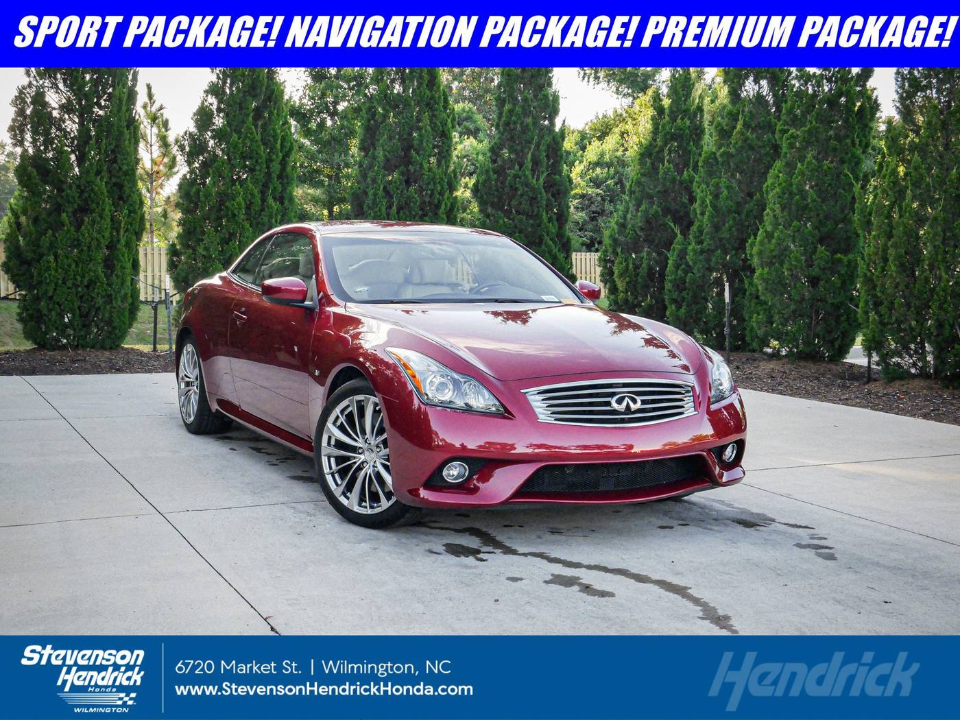 2014 INFINITI Q60 Standard — Convertible — 23,557 mi — Wilmington, NC