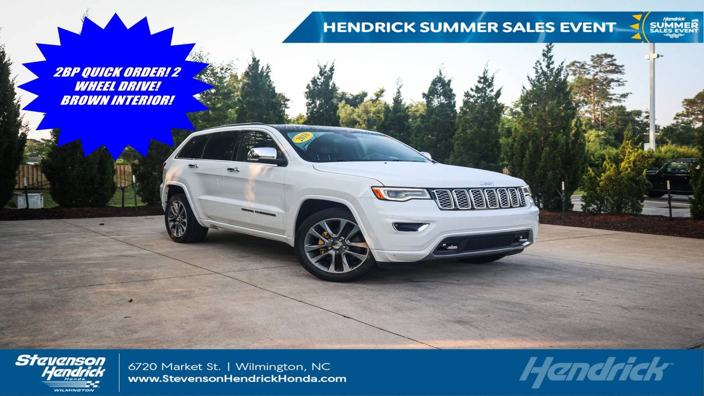 2018 Jeep Grand Cherokee Overland — SUV — 126,738 mi — Wilmington, NC