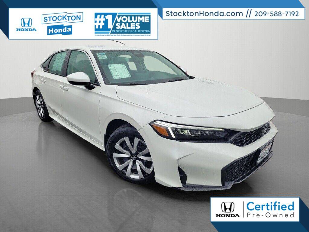 2025 Honda Civic LX — Sedan — 4,796 mi — Stockton, CA