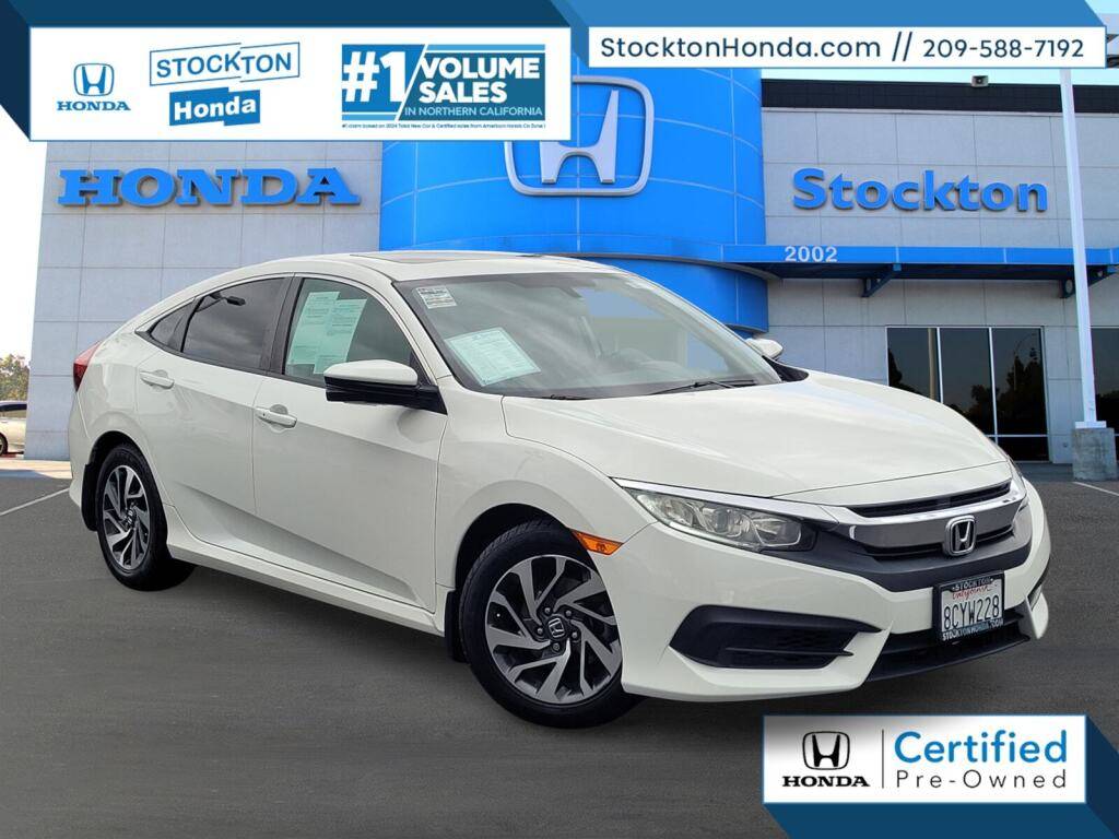 2018 Honda Civic EX — Sedan — 124,556 mi — Stockton, CA