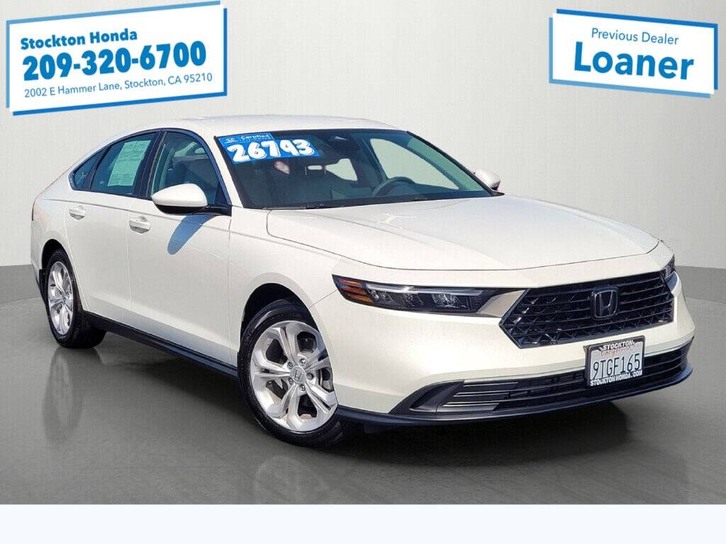 2025 Honda Accord LX — Sedan — 3,292 mi — Stockton, CA