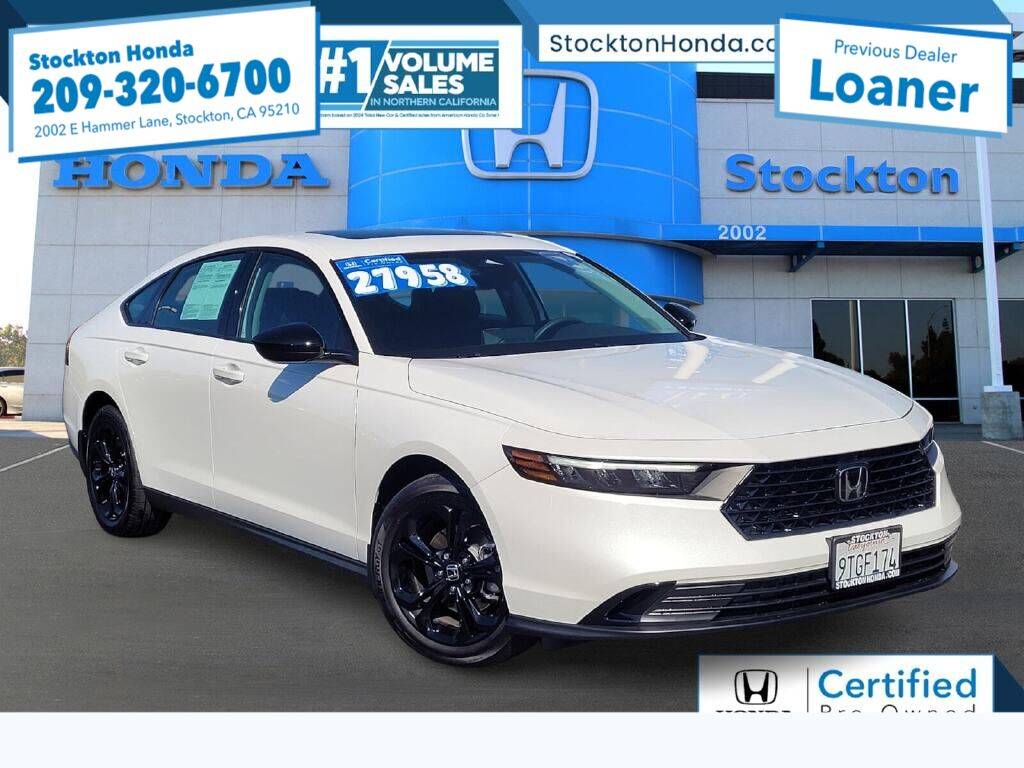 2025 Honda Accord SE — Sedan — 3,257 mi — Stockton, CA