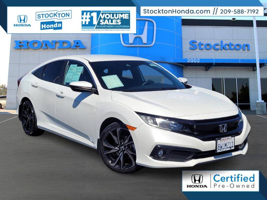 2019 Honda Civic Sport — Sedan — 75,532 mi — Stockton, CA