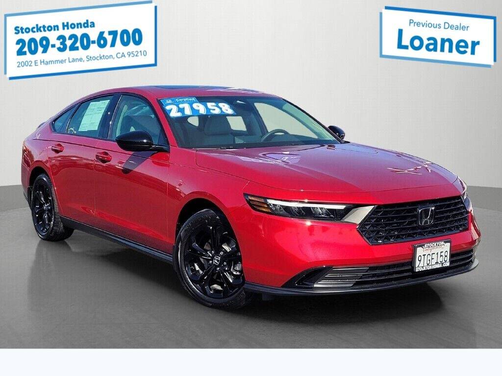 2025 Honda Accord SE — Sedan — 3,828 mi — Stockton, CA