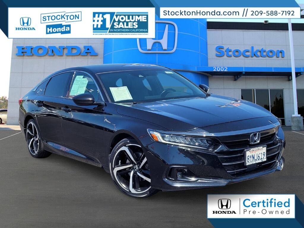 2021 Honda Accord Sport — Sedan — 62,725 mi — Stockton, CA