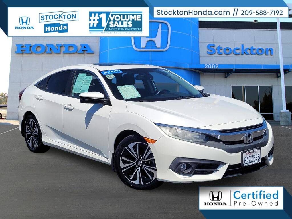 2018 Honda Civic EX-L — Sedan — 128,240 mi — Stockton, CA