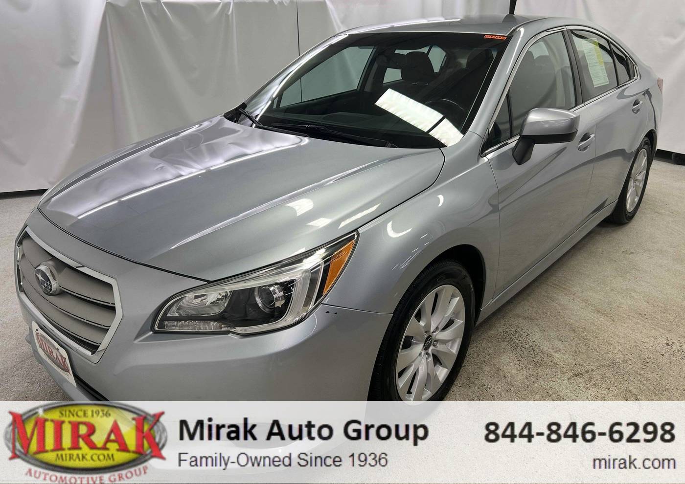 2016 Subaru Legacy 2.5i Premium — Sedan — 104,136 mi — Arlington, MA