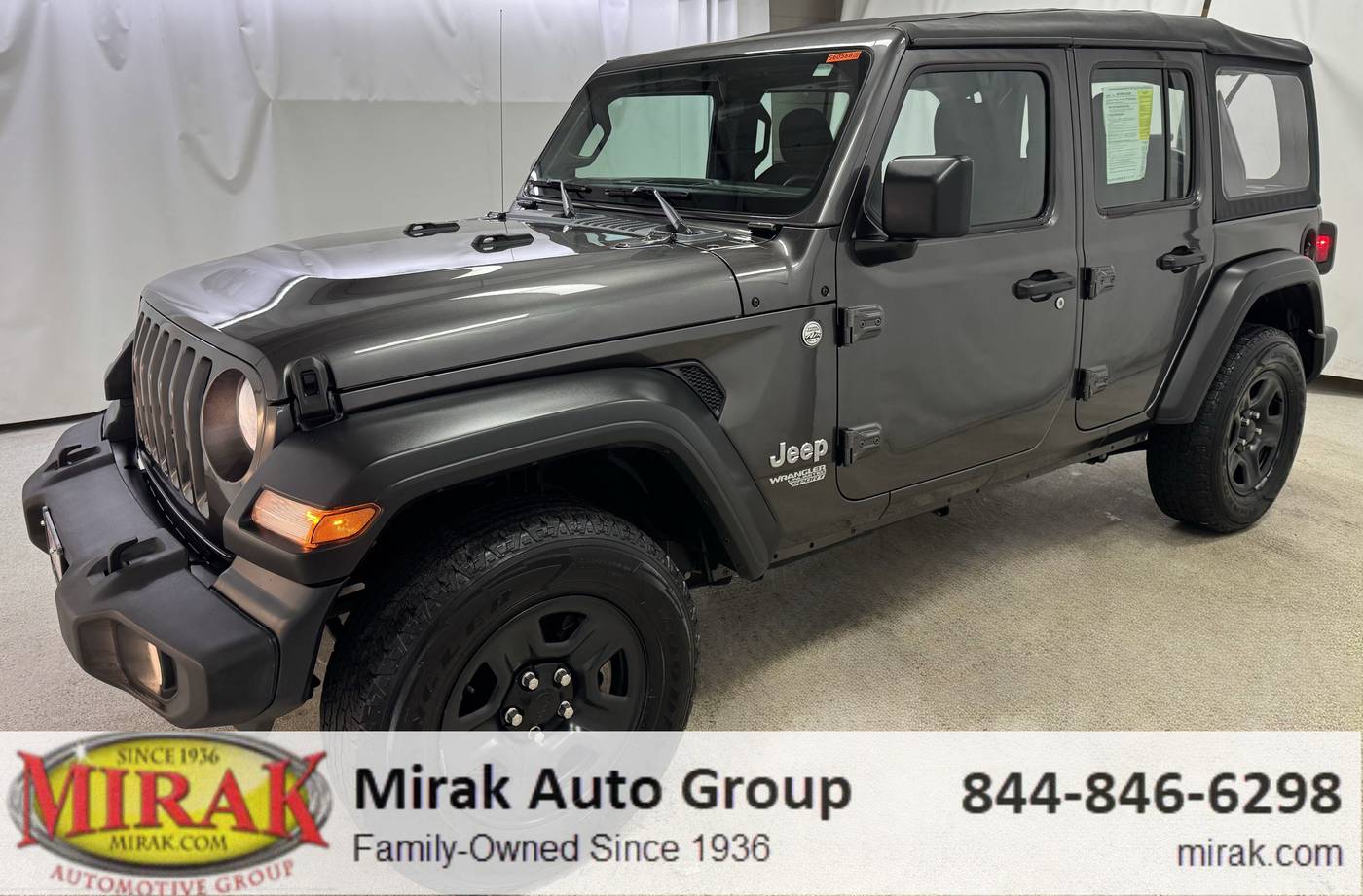 2021 Jeep Wrangler Sport — SUV — 83,023 mi — Arlington, MA