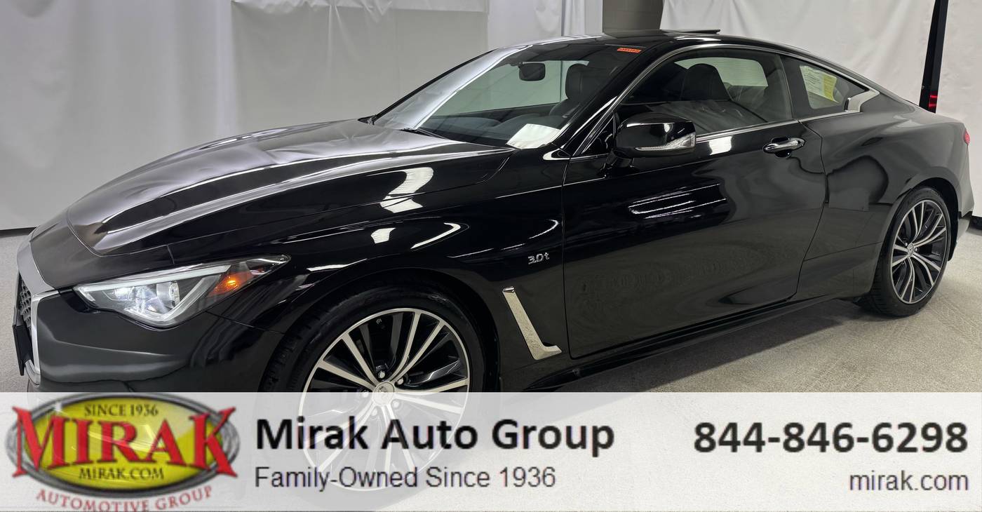 2019 INFINITI Q60 3.0t LUXE — Coupe — 77,829 mi — Arlington, MA