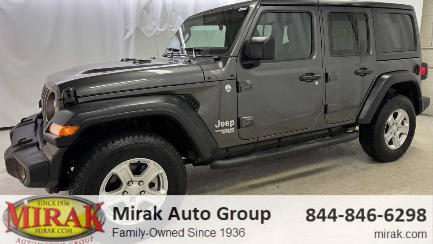 2020 Jeep Wrangler Sport S — SUV — 26,490 mi — Arlington, MA
