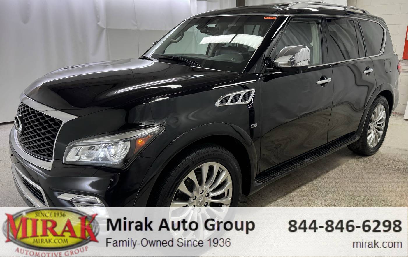 2016 INFINITI QX80 Standard — SUV — 85,890 mi — Arlington, MA