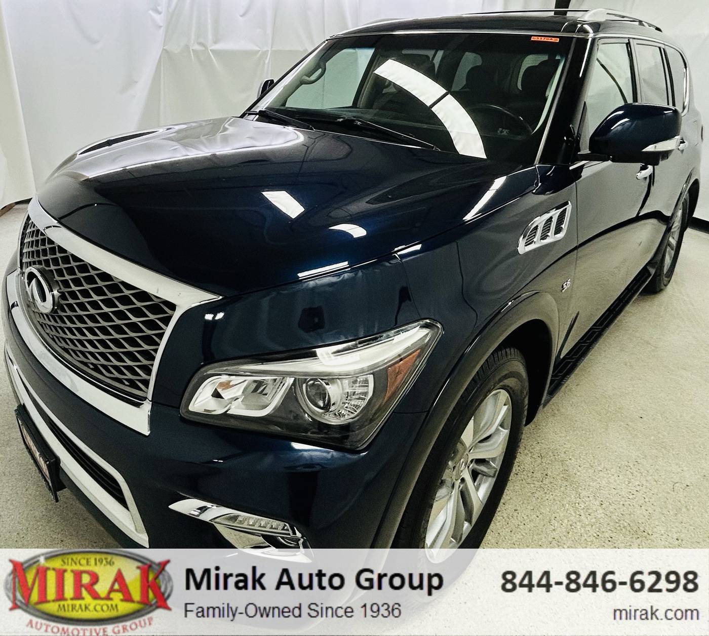 2015 INFINITI QX80 Standard — SUV — 88,179 mi — Arlington, MA