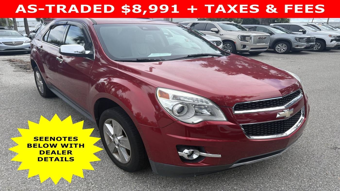 2013 Chevrolet Equinox LTZ — SUV — 66,361 mi — Sarasota, FL