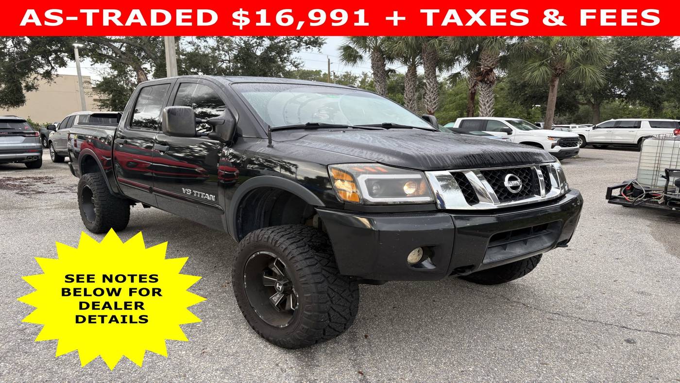 2015 Nissan Titan PRO-4X — Pickup Truck — 68,775 mi — Sarasota, FL