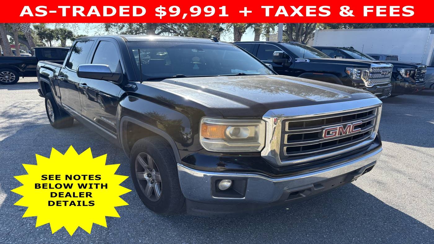 2014 GMC Sierra 1500 SLT — Pickup Truck — 168,593 mi — Sarasota, FL