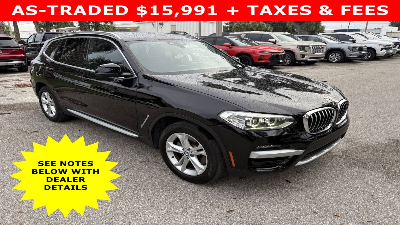 2020 BMW X3 30i — SUV — 97,318 mi — Sarasota, FL