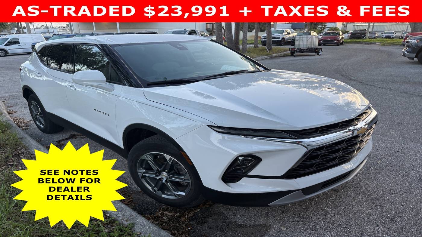 2023 Chevrolet Blazer 2LT — SUV — 26,115 mi — Sarasota, FL