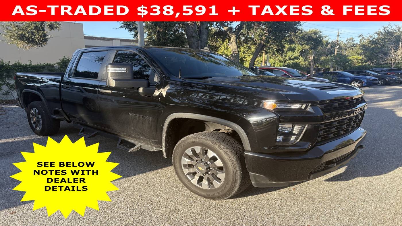 2021 Chevrolet Silverado 2500HD Custom — Pickup Truck — 56,098 mi — Sarasota, FL