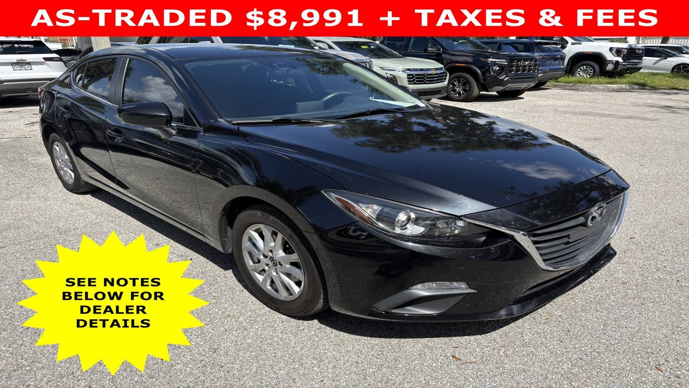 2016 Mazda Mazda3 i Sport — Sedan — 83,644 mi — Sarasota, FL