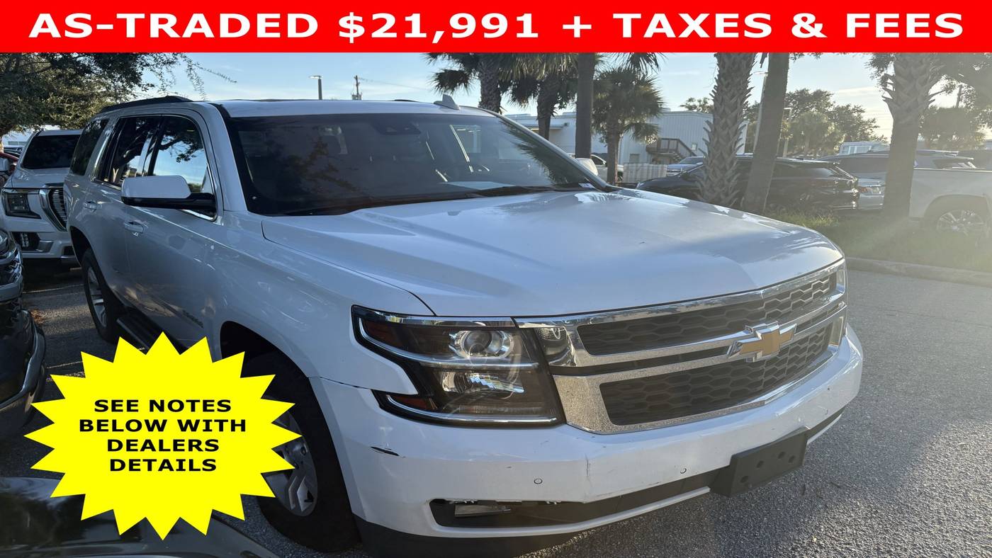 2019 Chevrolet Tahoe LT — SUV — 89,172 mi — Sarasota, FL