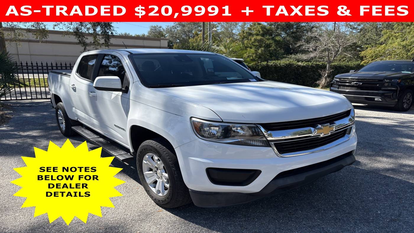 2018 Chevrolet Colorado LT — Pickup Truck — 46,321 mi — Sarasota, FL
