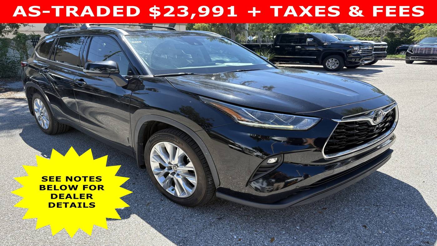 2020 Toyota Highlander Limited — SUV — 99,828 mi — Sarasota, FL
