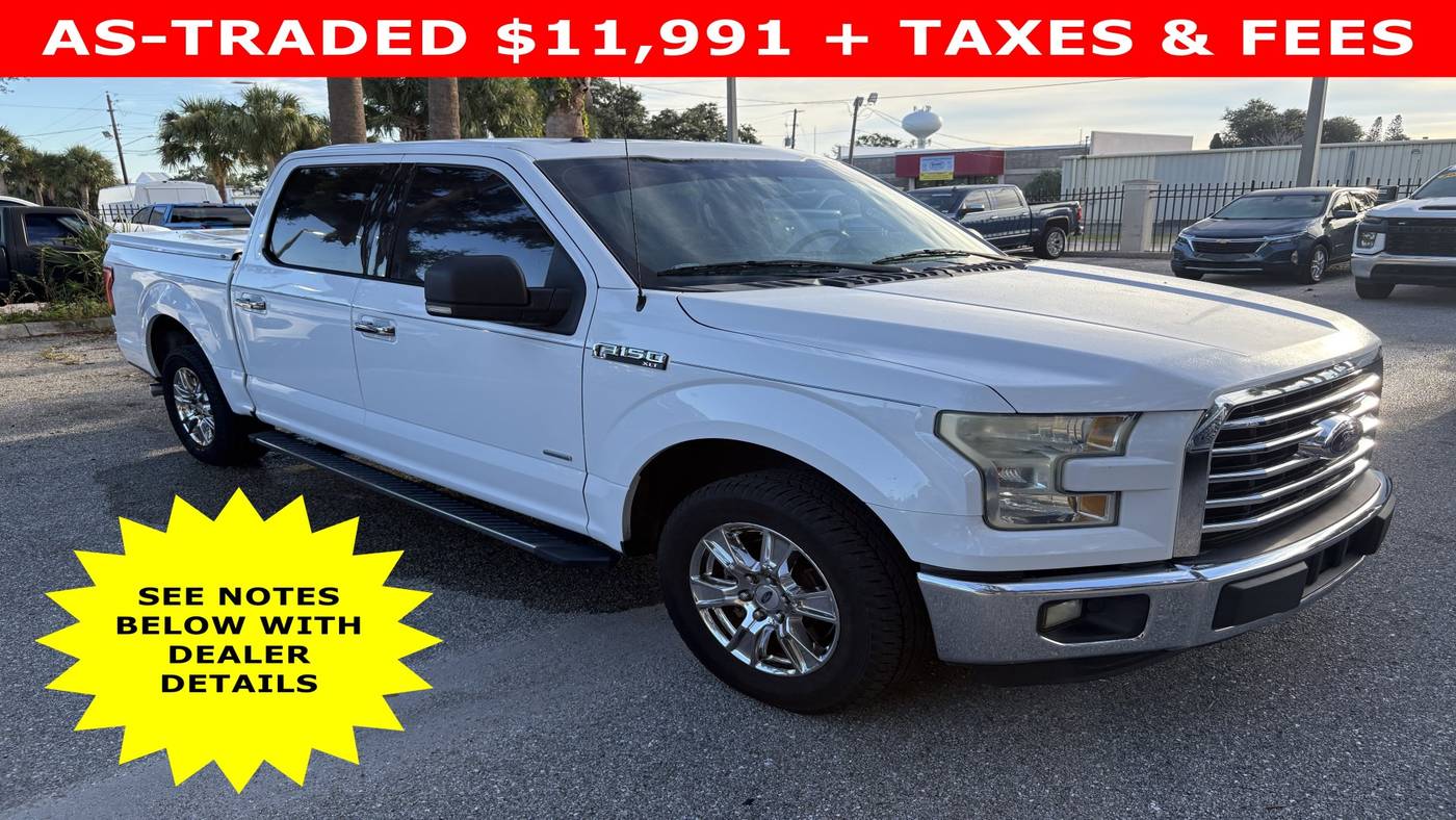 2015 Ford F-150 XL — Pickup Truck — 165,130 mi — Sarasota, FL
