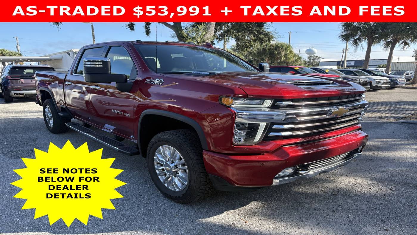 2021 Chevrolet Silverado 2500HD High Country — Pickup Truck — 33,925 mi — Sarasota, FL
