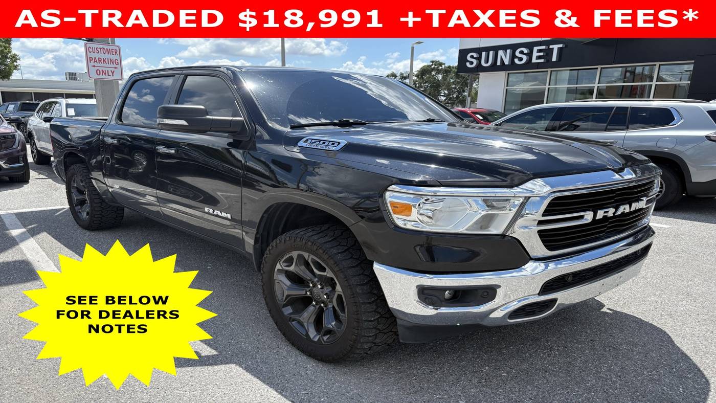 2019 Ram 1500 Big Horn/Lone Star — Pickup Truck — 150,434 mi — Sarasota, FL