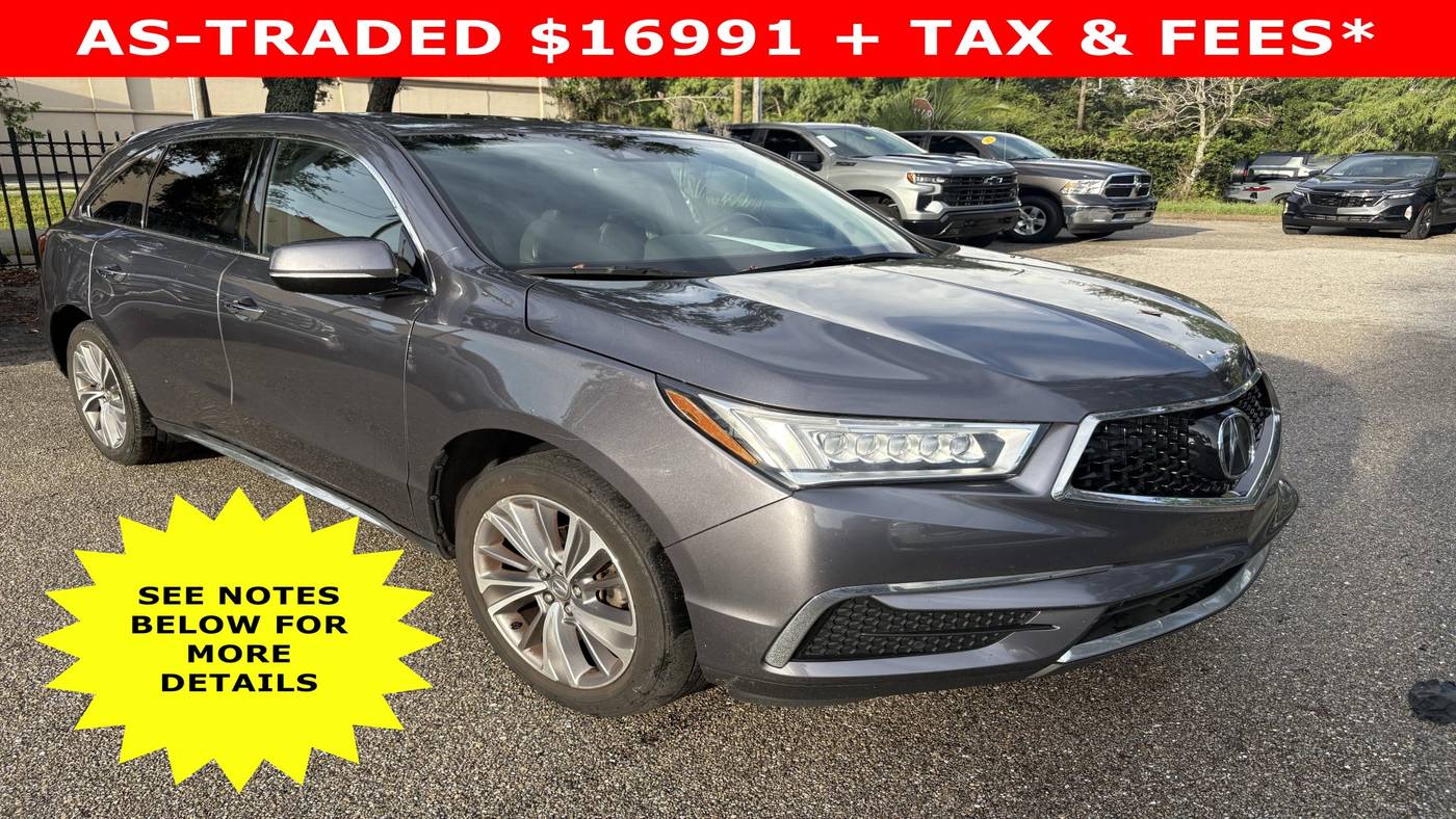 2018 Acura MDX Technology Package — SUV — 103,682 mi — Sarasota, FL