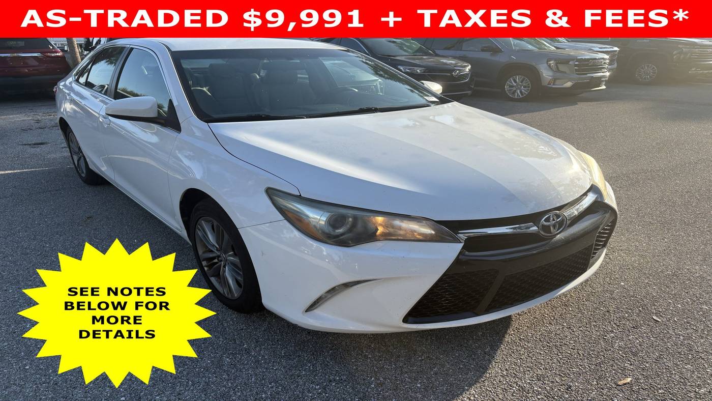 2017 Toyota Camry LE — Sedan — 115,123 mi — Sarasota, FL