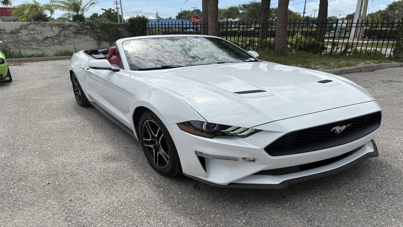 2019 Ford Mustang EcoBoost — Convertible — 86,738 mi — Sarasota, FL