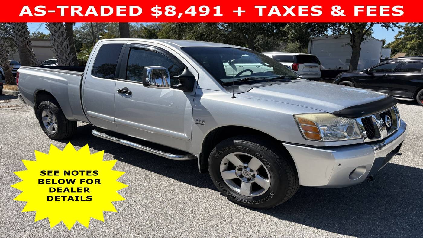 2004 Nissan Titan SE — Pickup Truck — 52,531 mi — Sarasota, FL