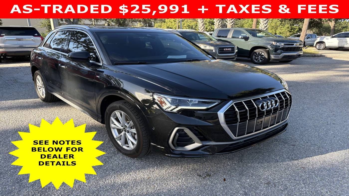 2021 Audi Q3 S line Premium Plus — SUV — 14,067 mi — Sarasota, FL