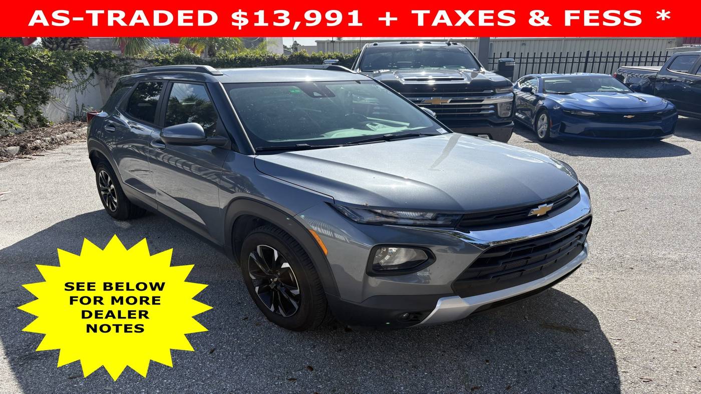 2022 Chevrolet Trailblazer LT — SUV — 54,925 mi — Sarasota, FL