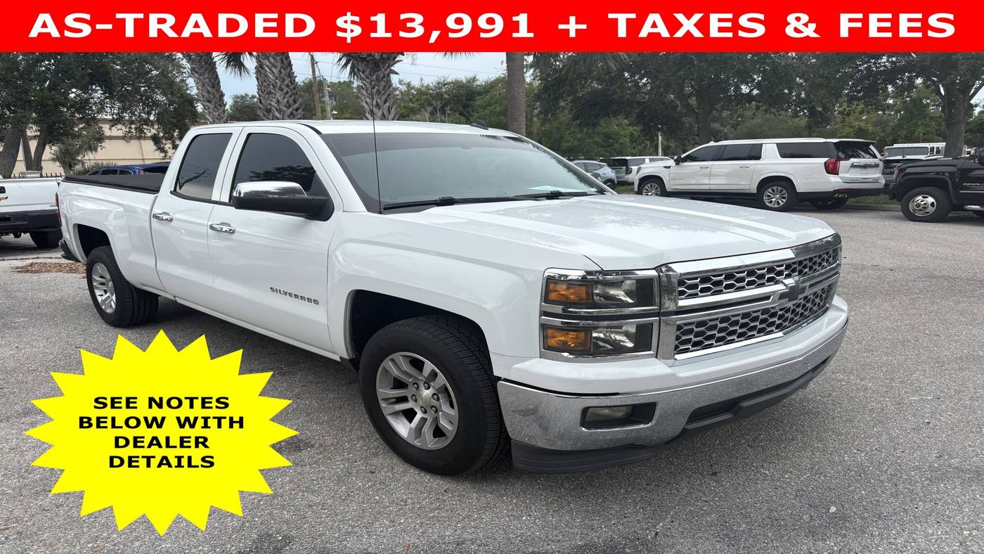 2014 Chevrolet Silverado 1500 LT — Pickup Truck — 137,412 mi — Sarasota, FL