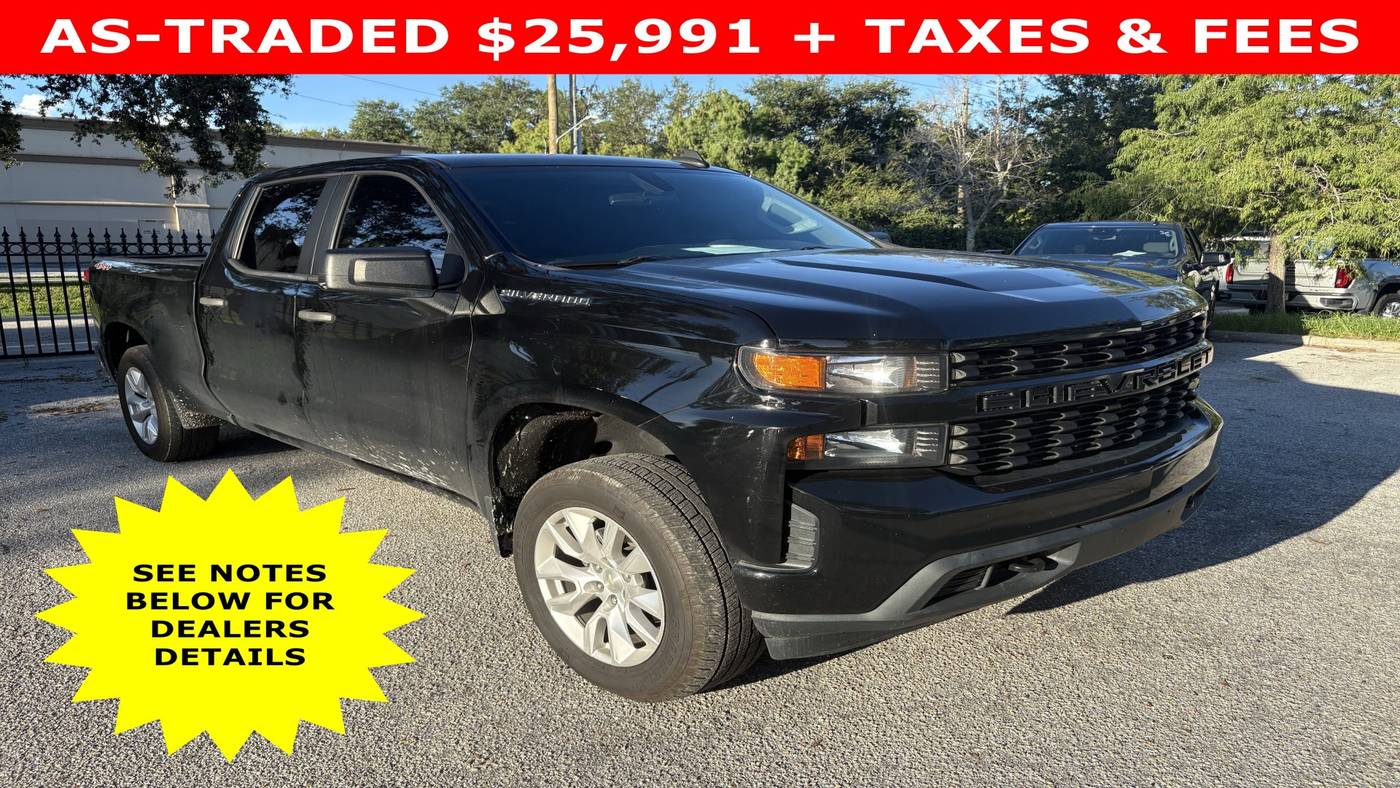 2020 Chevrolet Silverado 1500 Custom — Pickup Truck — 62,508 mi — Sarasota, FL