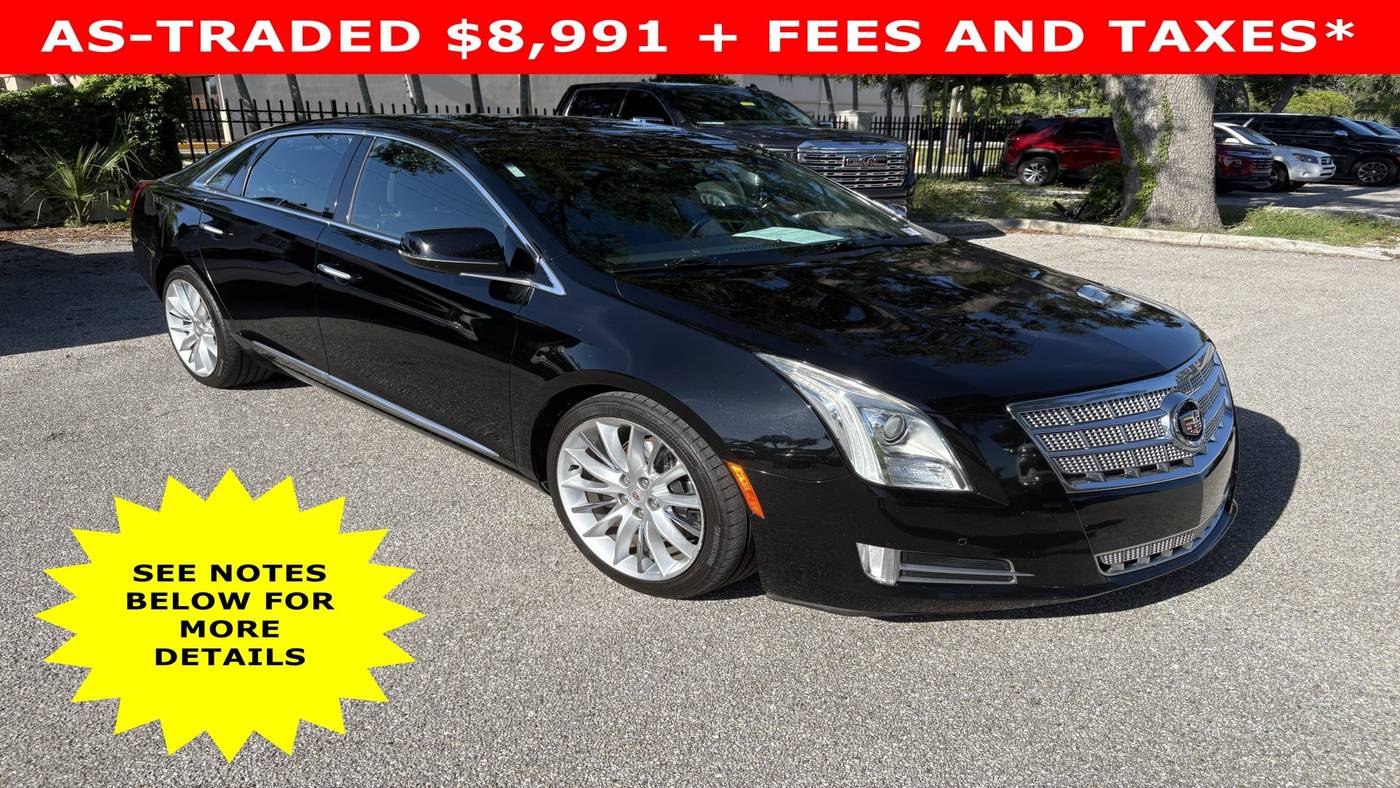 2013 Cadillac XTS Platinum — Sedan — 104,109 mi — Sarasota, FL
