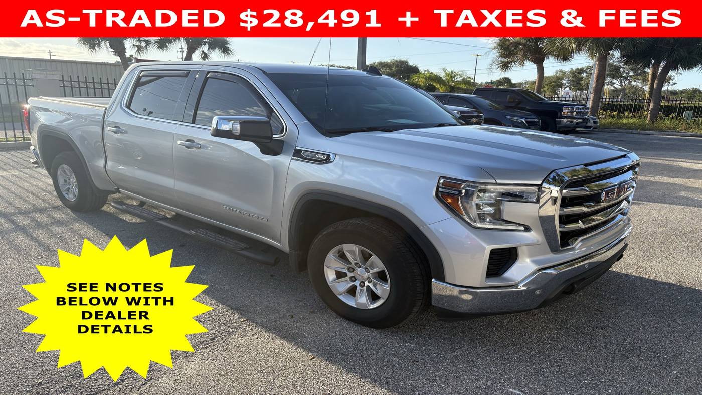 2021 GMC Sierra 1500 SLE — Pickup Truck — 79,437 mi — Sarasota, FL